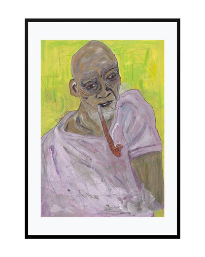 Posters, Prints, & Visual Artwork African Man Portrait - Dadaa