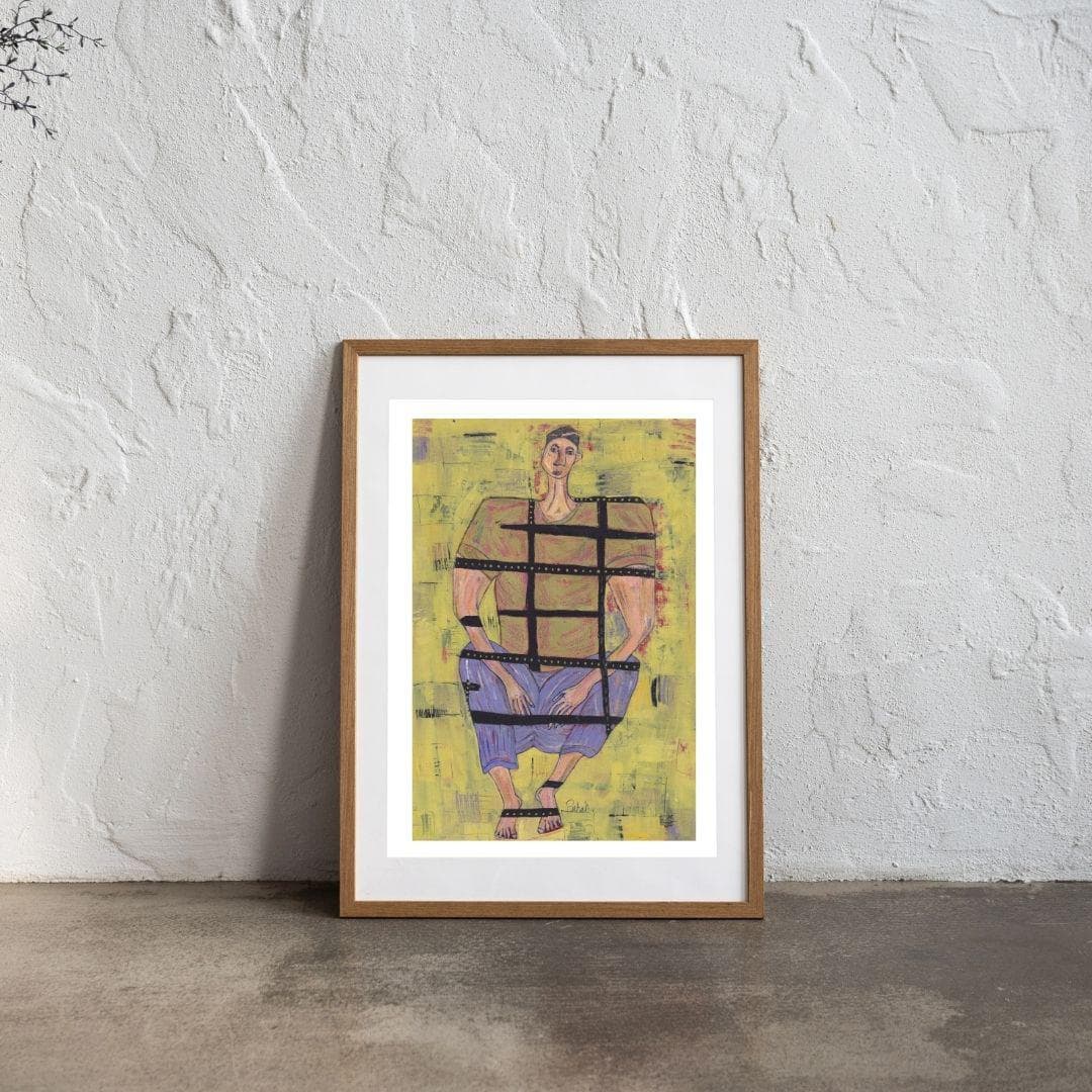 Posters, Prints, & Visual Artwork Beautiful Portraits Paintings - The Prisoner