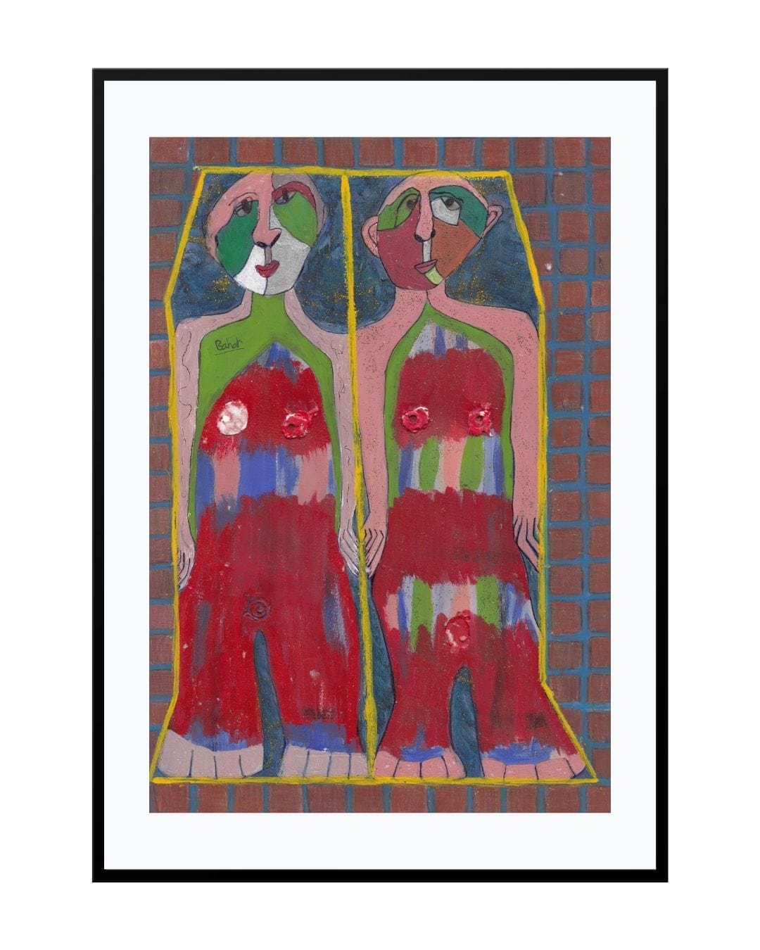 Posters, Prints, & Visual Artwork Beautiful Twins Print - Rosie and Rosa