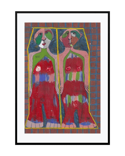 Posters, Prints, & Visual Artwork Beautiful Twins Print - Rosie and Rosa