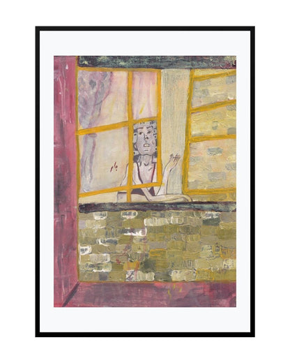Posters, Prints, & Visual Artwork Chill Moments in Life - The Yellow Window