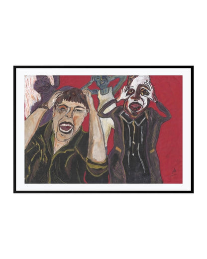 Posters, Prints, & Visual Artwork Clown Portrait - Detox