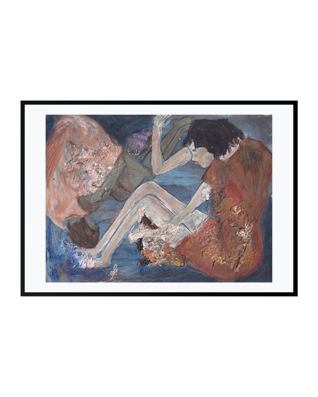 Posters, Prints, & Visual Artwork Duality and Resilience Art - Upside Down
