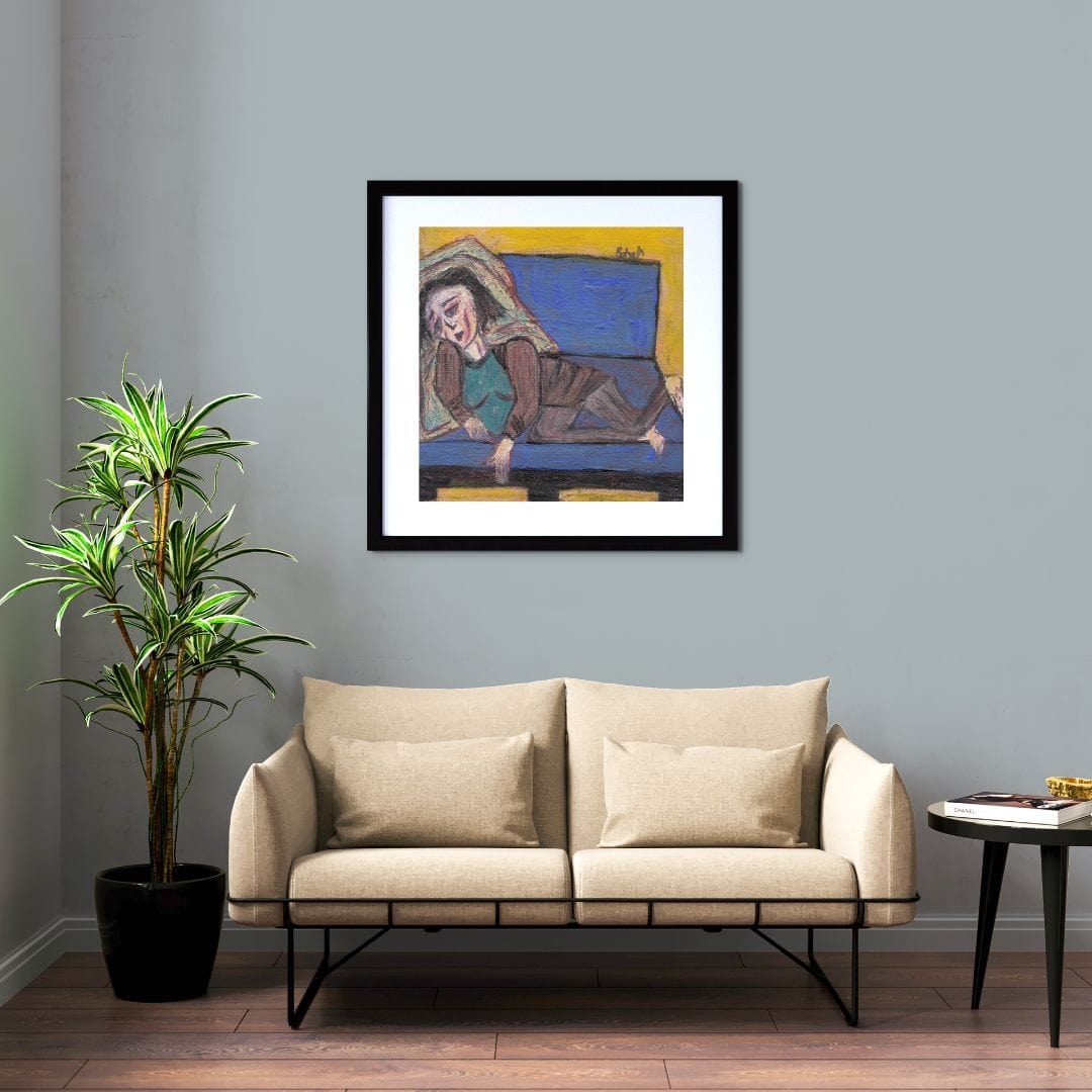 Posters, Prints, & Visual Artwork Emotional Expressionism Art: "Dog Day Afternoon"