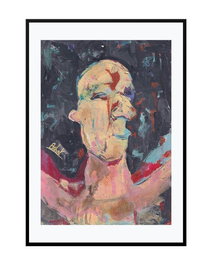 Posters, Prints, & Visual Artwork Expressionist Self Portrait - The Painter