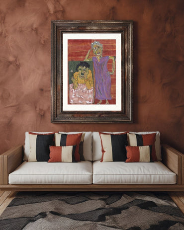 Posters, Prints, & Visual Artwork Family Bond Print - Mother and Son