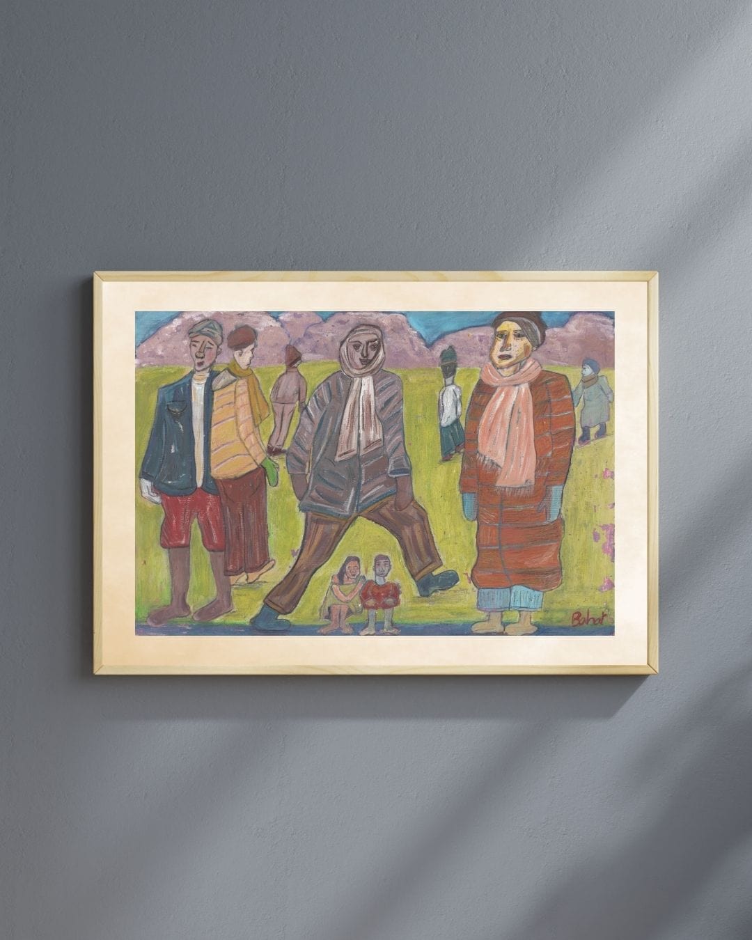 Posters, Prints, & Visual Artwork German Expressionist Print - Unlived Life