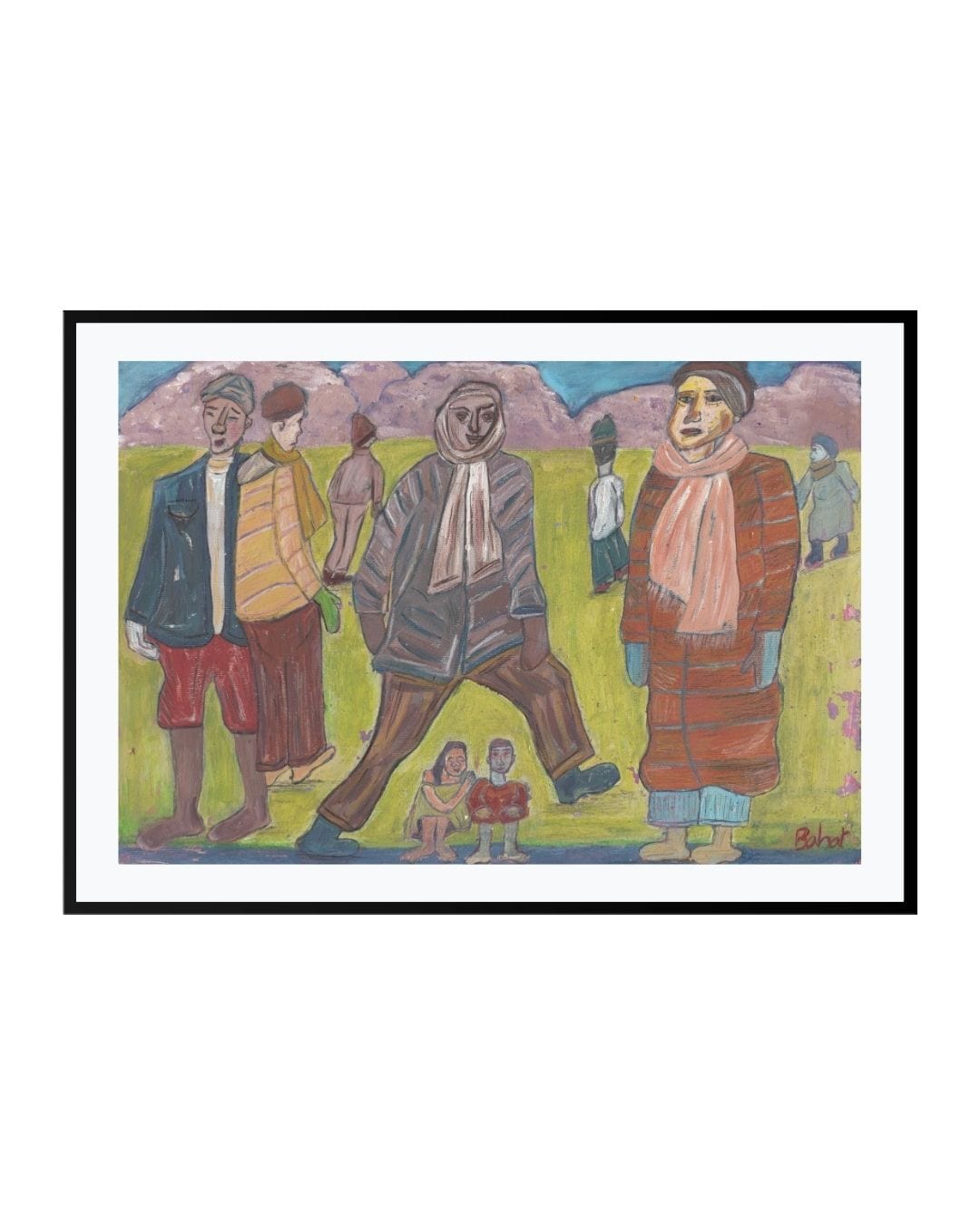 Posters, Prints, & Visual Artwork German Expressionist Print - Unlived Life