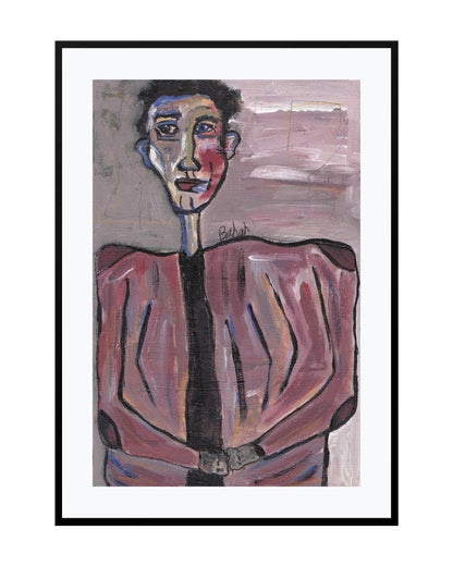 Posters, Prints, & Visual Artwork Guilt Expressionist Art - The Sinful Man