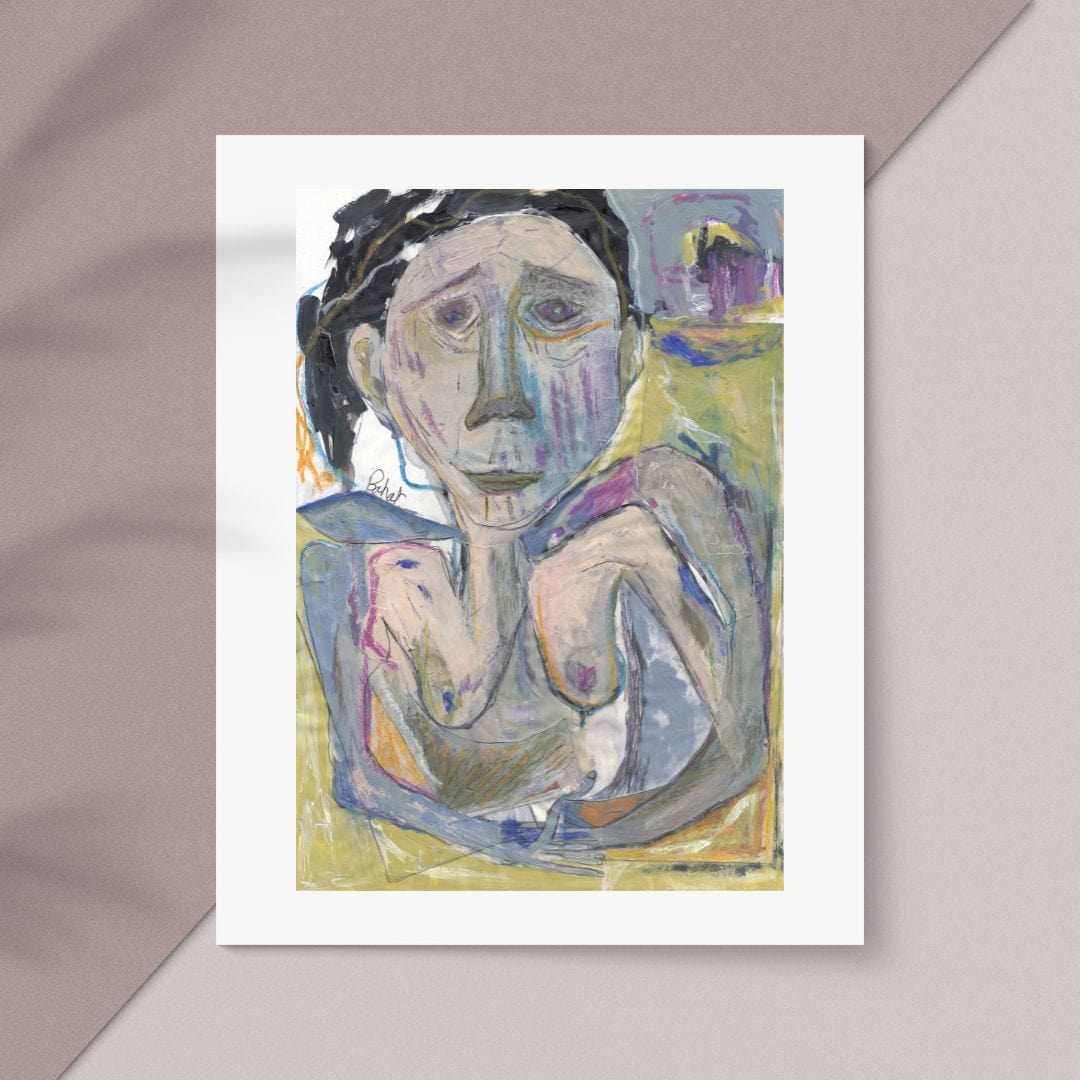 Posters, Prints, & Visual Artwork Lonely Girl Print- Stingy