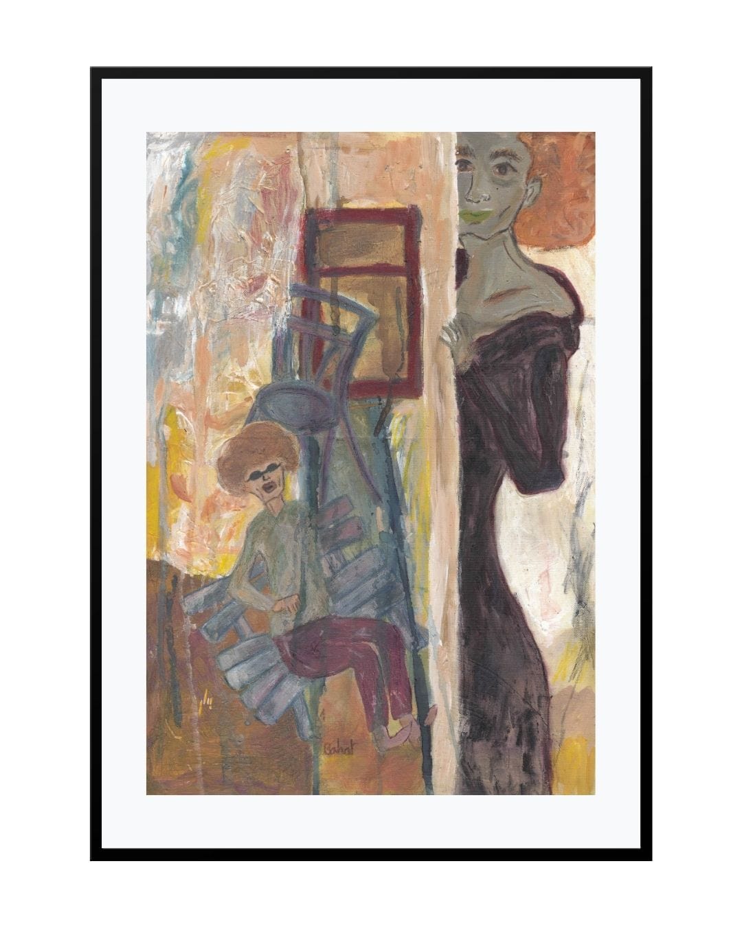 Posters, Prints, & Visual Artwork Love and Connection Art - Romantic Date