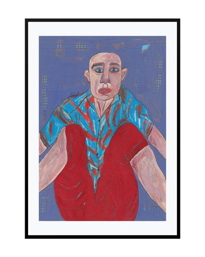 Posters, Prints, & Visual Artwork Love Who I Am Print - Head in the Clouds