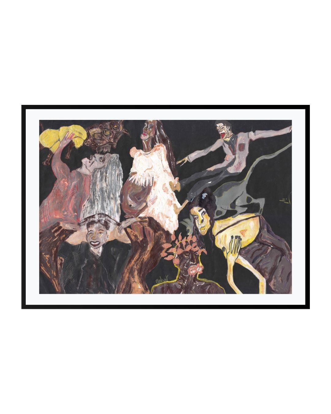 Posters, Prints, & Visual Artwork Mixed Media Print - Within Ancient Walls