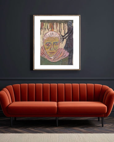 Posters, Prints, & Visual Artwork Old Lady Print - Alzheimer