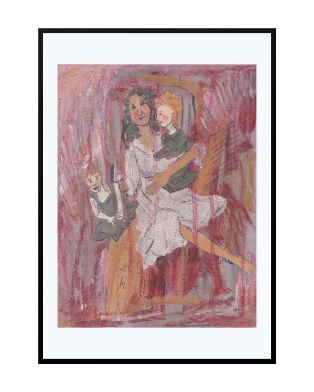 Posters, Prints, & Visual Artwork Playful Painting - One Usual Day