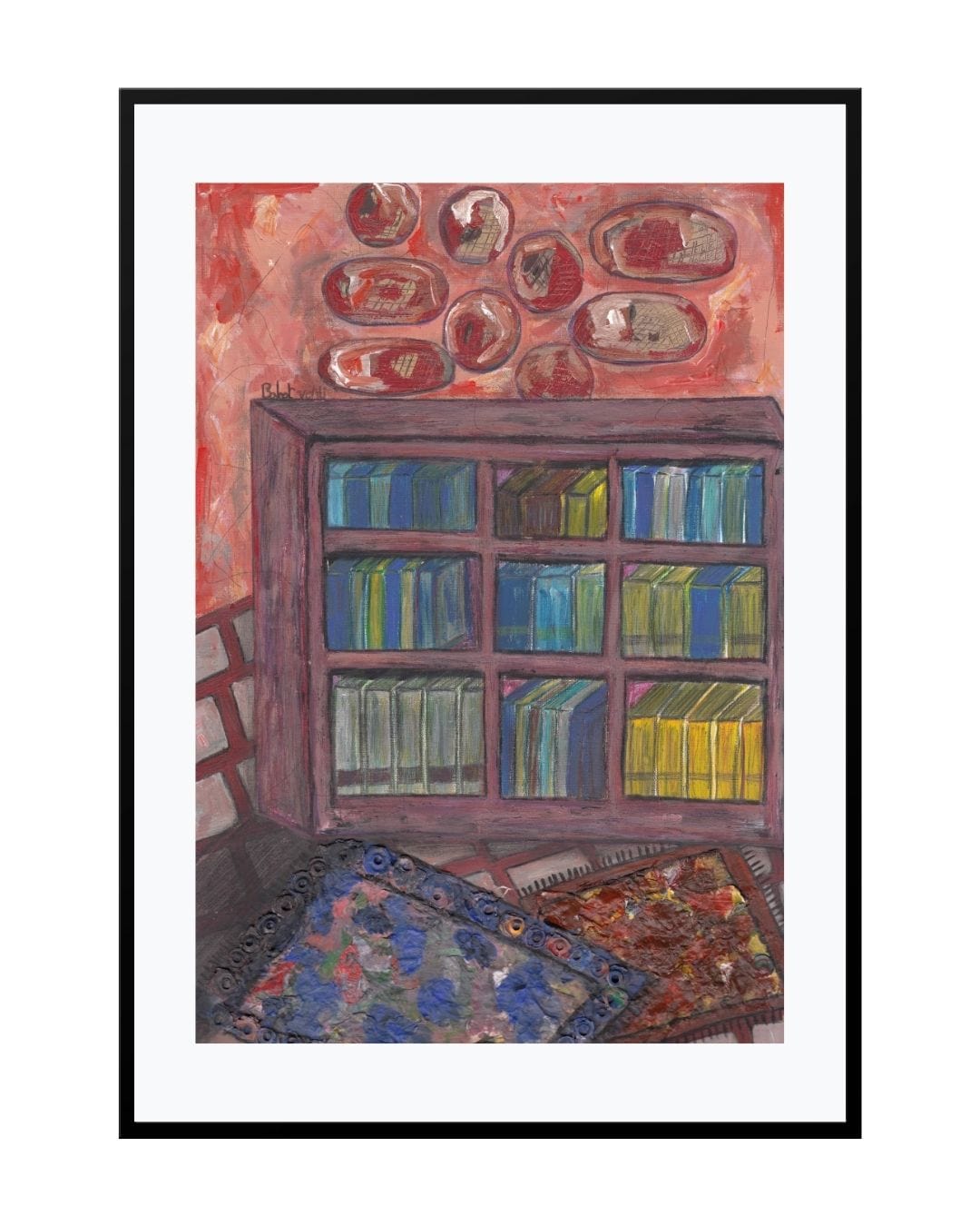 Posters, Prints, & Visual Artwork Sense of Belonging Print - Library