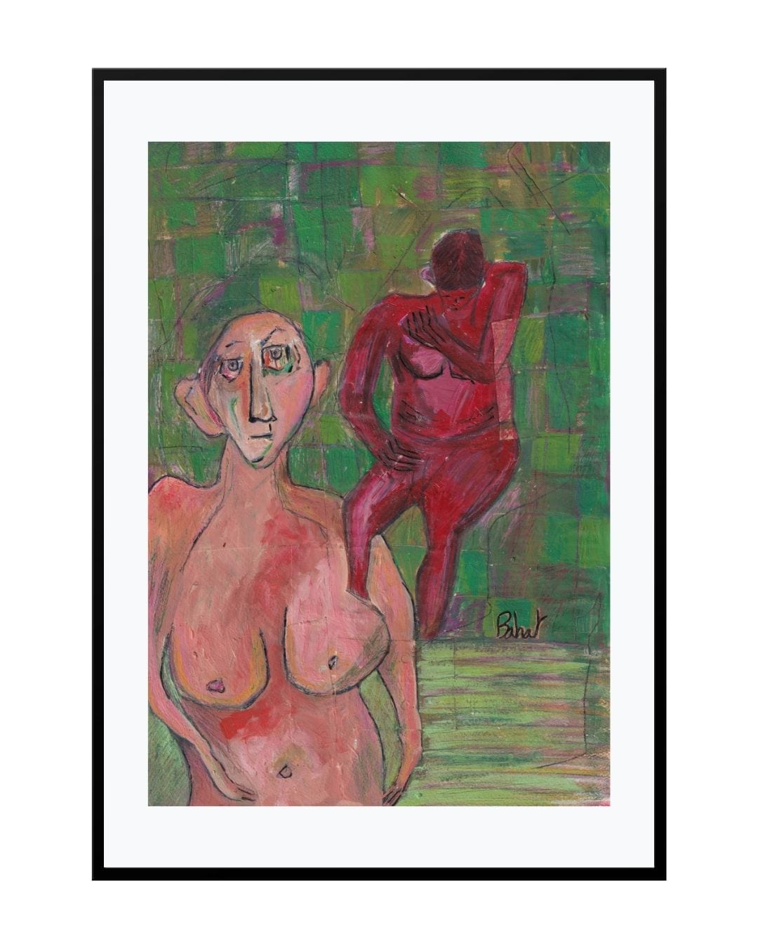 Posters, Prints, & Visual Artwork Surreal Art Poster - Green Spa