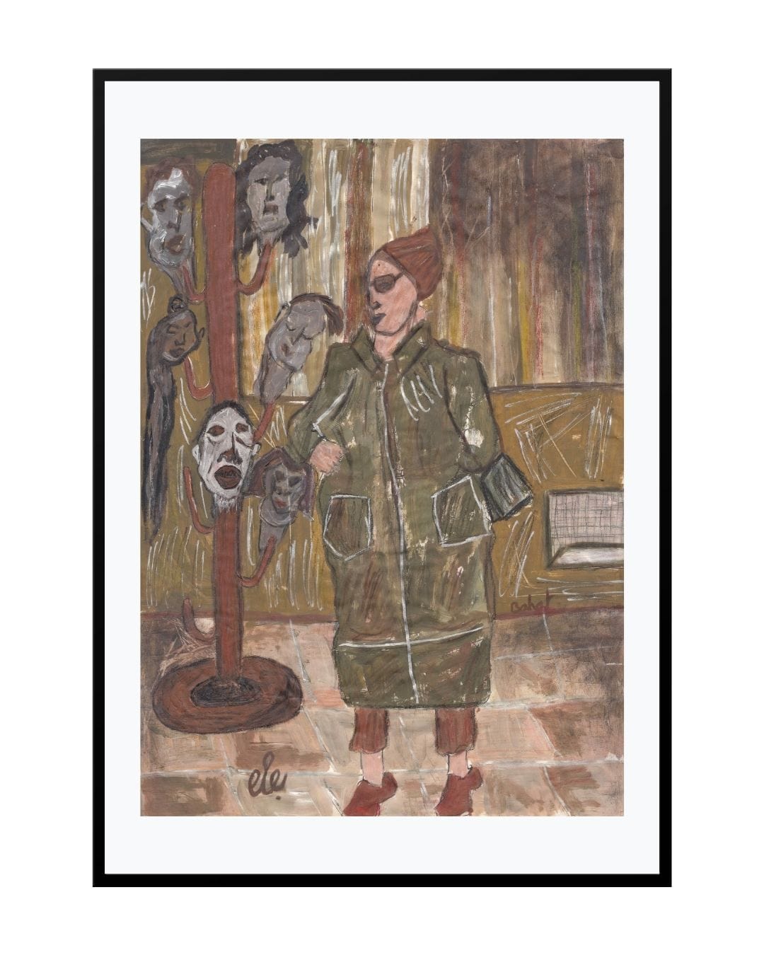 Posters, Prints, & Visual Artwork Surreal Imagery Print - Head Seller
