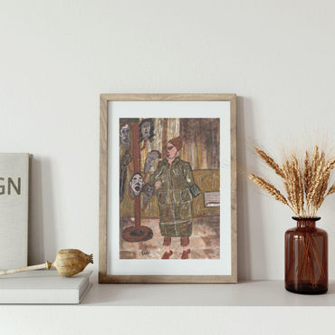 Posters, Prints, & Visual Artwork Surreal Imagery Print - Head Seller