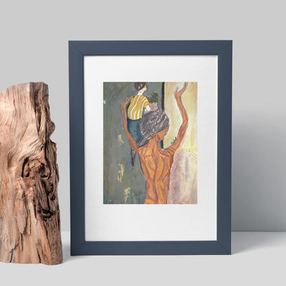 Posters, Prints, & Visual Artwork Woman Figurative Expressionism: "Miracle of Dance"