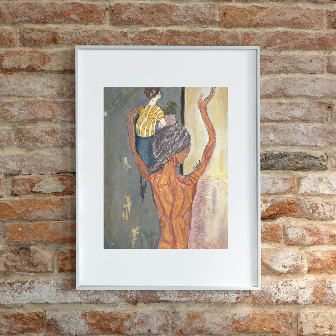 Posters, Prints, & Visual Artwork Woman Figurative Expressionism: "Miracle of Dance"