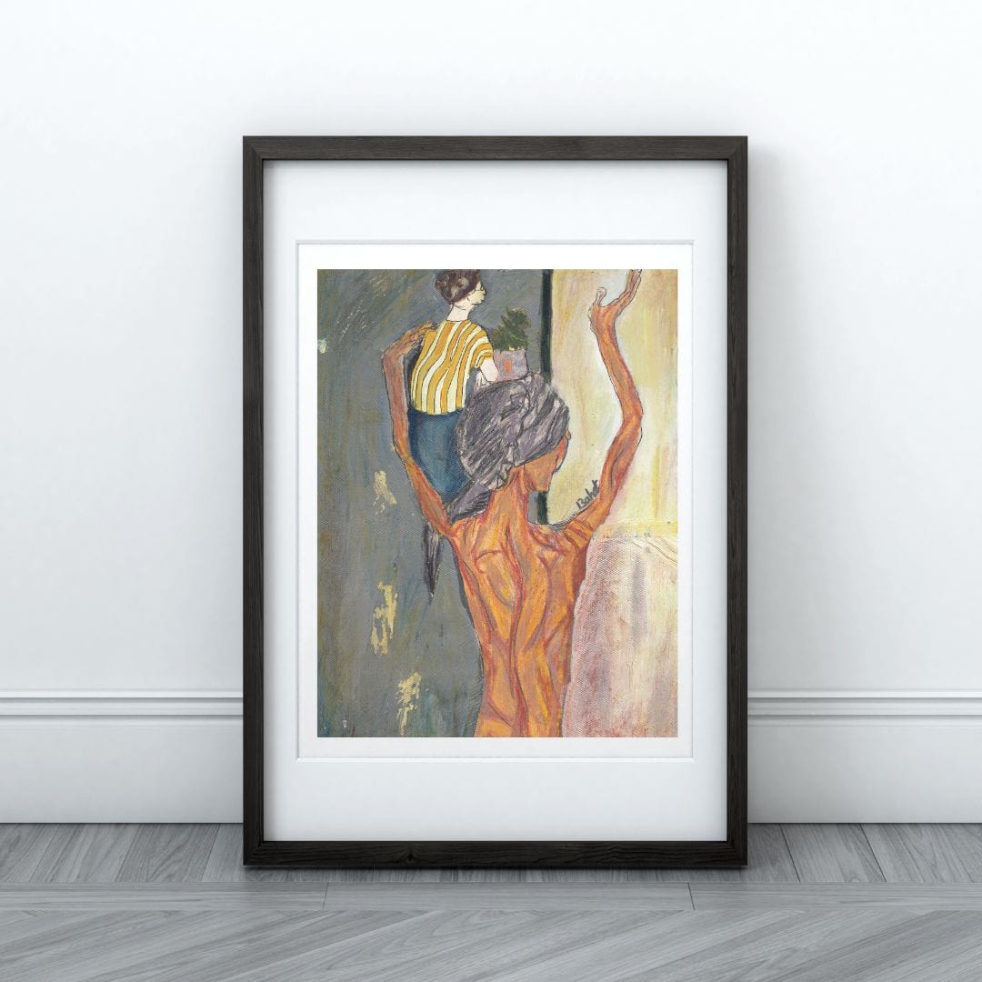 Posters, Prints, & Visual Artwork Woman Figurative Expressionism: "Miracle of Dance"