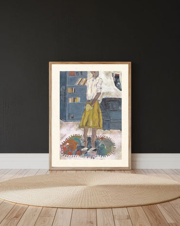 Posters, Prints, & Visual Artwork Woman With Red Lipstick Print - The Guest